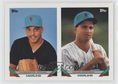 1993 Topps - [Base] #599 - Future Stars of the Florida Marlins - Clemente Nunez, Daniel Robinson