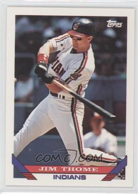 1993 Topps - [Base] #603 - Jim Thome