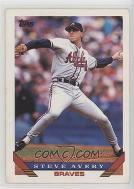 1993 Topps - [Base] #615 - Steve Avery [Noted]