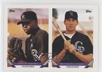 Future Stars of the Colorado Rockies - Garvin Alston, Michael Case