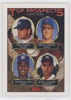 Top Prospects - Mike Piazza, Brook Fordyce, Carlos Delgado, Donnie Leshnock