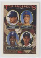 Top Prospects - Mike Piazza, Brook Fordyce, Carlos Delgado, Donnie Leshnock [EX…