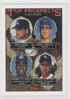 Top Prospects - Mike Piazza, Brook Fordyce, Carlos Delgado, Donnie Leshnock