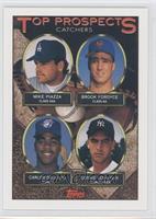 Top Prospects - Mike Piazza, Brook Fordyce, Carlos Delgado, Donnie Leshnock