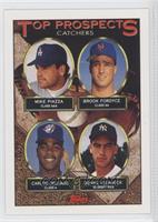 Top Prospects - Mike Piazza, Brook Fordyce, Carlos Delgado, Donnie Leshnock