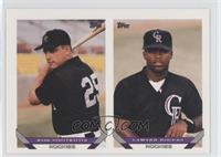 Future Stars of the Colorado Rockies - Mark Strittmatter, Lamarr Rogers