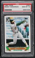 Rickey Henderson [PSA 10 GEM MT]