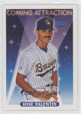 1993 Topps - [Base] #804 - Coming Attraction - Jose Valentin [Good to VG‑EX]
