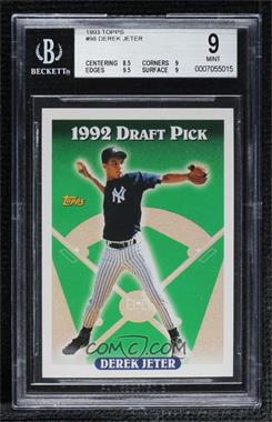 1993 Topps - [Base] #98 - Derek Jeter [BGS 9 MINT]