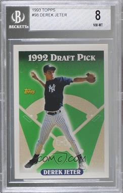 1993 Topps - [Base] #98 - Derek Jeter [BGS 8 NM‑MT]