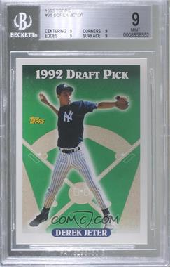 1993 Topps - [Base] #98 - Derek Jeter [BGS 9 MINT]