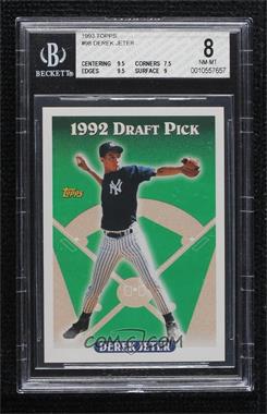 1993 Topps - [Base] #98 - Derek Jeter [BGS 8 NM‑MT]