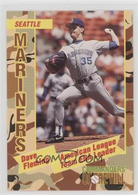 1993 Topps Commanders of the Hill - Military Issue [Base] #13 - Dave Fleming