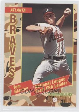 1993 Topps Commanders of the Hill - Military Issue [Base] #18 - Tom Glavine