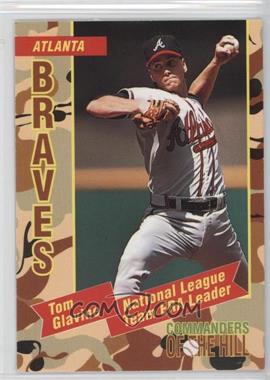 1993 Topps Commanders of the Hill - Military Issue [Base] #18 - Tom Glavine