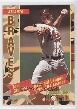 1993 Topps Commanders of the Hill - Military Issue [Base] #18 - Tom Glavine