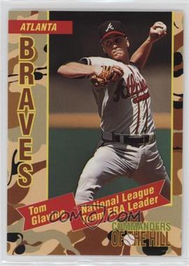 1993 Topps Commanders of the Hill - Military Issue [Base] #18 - Tom Glavine