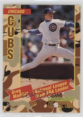 1993 Topps Commanders of the Hill - Military Issue [Base] #19 - Greg Maddux