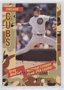 1993 Topps Commanders of the Hill - Military Issue [Base] #19 - Greg Maddux