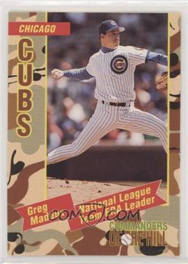 1993 Topps Commanders of the Hill - Military Issue [Base] #19 - Greg Maddux