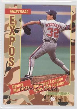 1993 Topps Commanders of the Hill - Military Issue [Base] #23 - Dennis Martinez