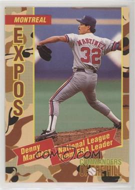 1993 Topps Commanders of the Hill - Military Issue [Base] #23 - Dennis Martinez