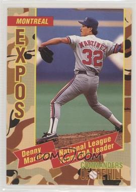 1993 Topps Commanders of the Hill - Military Issue [Base] #23 - Dennis Martinez