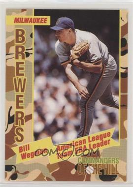 1993 Topps Commanders of the Hill - Military Issue [Base] #9 - Bill Wegman