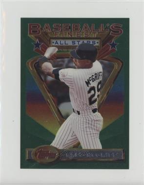 1993 Topps Finest - [Base] - Jumbo #106 - Fred McGriff