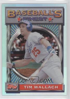 1993 Topps Finest - [Base] - Refractor #118 - Tim Wallach