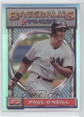 1993 Topps Finest - [Base] - Refractor #170 - Paul O'Neill