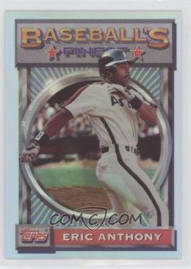 1993 Topps Finest - [Base] - Refractor #179 - Eric Anthony