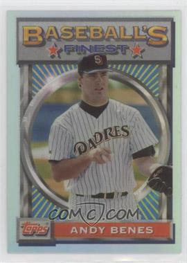 1993 Topps Finest - [Base] - Refractor #19 - Andy Benes [EX to NM]