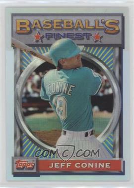 1993 Topps Finest - [Base] - Refractor #54 - Jeff Conine