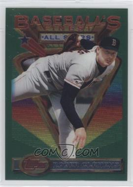 1993 Topps Finest - [Base] #104 - Roger Clemens