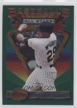 1993 Topps Finest - [Base] #106 - Fred McGriff