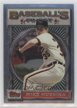 1993 Topps Finest - [Base] #157 - Mike Mussina