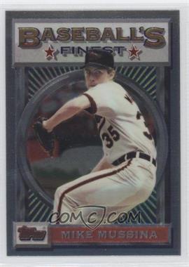 1993 Topps Finest - [Base] #157 - Mike Mussina