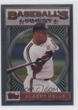 1993 Topps Finest - [Base] #16 - Albert Belle