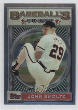 1993 Topps Finest - [Base] #166 - John Smoltz