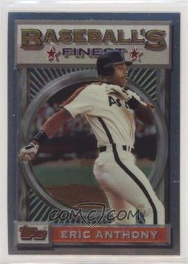 1993 Topps Finest - [Base] #179 - Eric Anthony