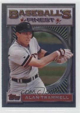 1993 Topps Finest - [Base] #18 - Alan Trammell