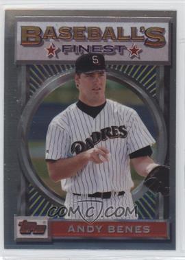 1993 Topps Finest - [Base] #19 - Andy Benes