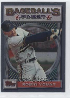 1993 Topps Finest - [Base] #192 - Robin Yount