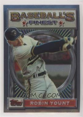 1993 Topps Finest - [Base] #192 - Robin Yount