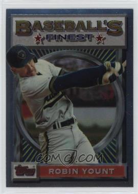 1993 Topps Finest - [Base] #192 - Robin Yount