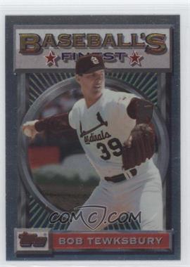 1993 Topps Finest - [Base] #193 - Bob Tewksbury