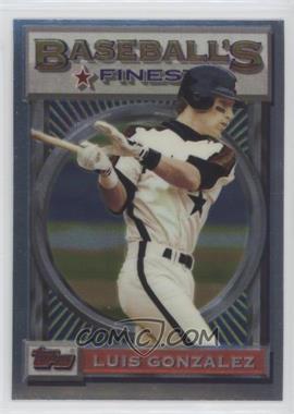 1993 Topps Finest - [Base] #195 - Luis Gonzalez