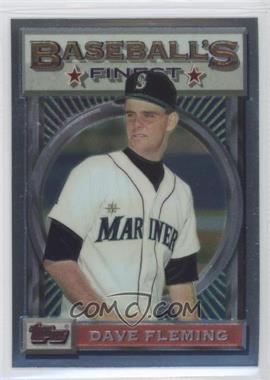 1993 Topps Finest - [Base] #196 - Dave Fleming