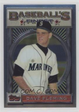 1993 Topps Finest - [Base] #196 - Dave Fleming